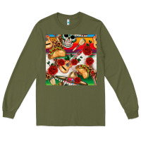 Army Green mexican  seamless pattern Long Sleeve Tee - texasbilliewilder