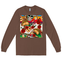 Chestnut mexican  seamless pattern Long Sleeve Tee - texasbilliewilder