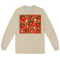 Mushroom strawberries Long Sleeve Tee - Jasminsmagicworld
