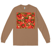 Toasted Coconut strawberries Long Sleeve Tee - Jasminsmagicworld