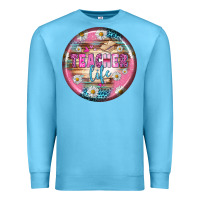 Ocean Blue teacher life earrings Premium Sweatshirt - BundleAndBundleShop