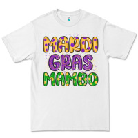White mardi gras mambo Premium Tee - MaliasSmallBusiness