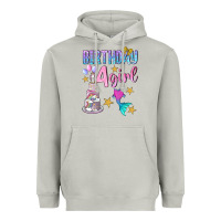 Moon Dust birthday girl 4 Heavyweight Hoodie - BundleAndBundleShop