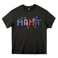 Asphalt 4th july mama Heavy Core Tee - MaliasSmallBusiness