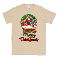 Mushroom Merry Christmas Classic Tee - LillyAllenDesigns