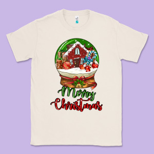 Merry Christmas Classic Tee Designed By Lillyallendesigns