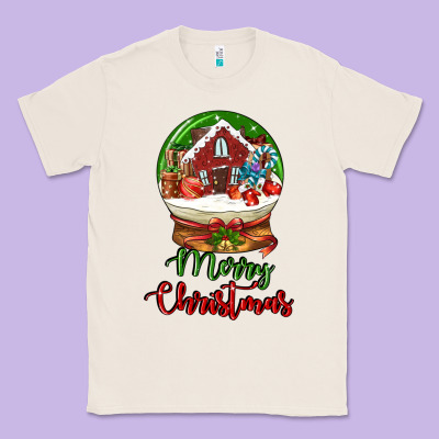 Merry Christmas Classic Tee Designed By Lillyallendesigns