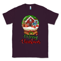 Plum Merry Christmas Classic Tee - LillyAllenDesigns