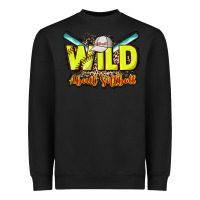Black Wild about Softball Heavyweight Sweatshirt - HowdyJamesFarm