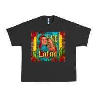Pigment Black hundred percent latina strong woman Urban Heavy Tee - Jasminsmagicworld