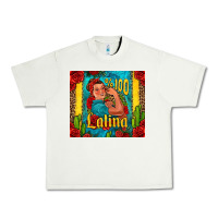 Pistachio hundred percent latina strong woman Urban Heavy Tee - Jasminsmagicworld