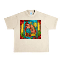 Sandshell hundred percent latina strong woman Urban Heavy Tee - Jasminsmagicworld
