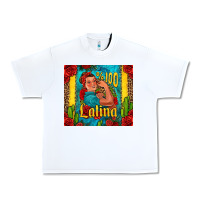 Hundred Percent Latina Strong Woman Urban Heavy Tee | Teevron
