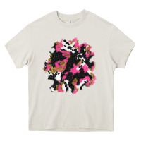Cream valentine's day cow patches Heavy Core Tee - AdoDesignShop
