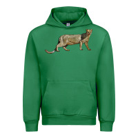 Emerald Jaguarundi Urban Hoodie - LillyAllenDesigns