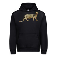 Foreset Green Jaguarundi Urban Hoodie - LillyAllenDesigns
