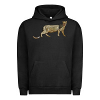 Pigment Black Jaguarundi Urban Hoodie - LillyAllenDesigns