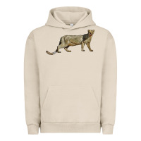 Pigment French Oak Jaguarundi Urban Hoodie - LillyAllenDesigns