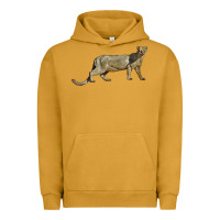 Pigment Peanut Butter Jaguarundi Urban Hoodie - LillyAllenDesigns