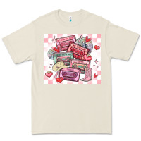 Bone valentine's day cassette tapes Premium Tee - MaliasSmallBusiness