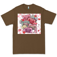 Cacao valentine's day cassette tapes Premium Tee - MaliasSmallBusiness