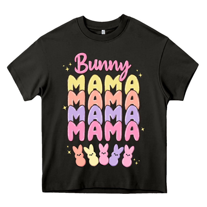 Bunny Mama Heavy Core Tee by MaliasSmallBusiness | Teevron