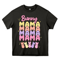Asphalt bunny mama Heavy Core Tee - MaliasSmallBusiness