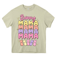 Mossy bunny mama Heavy Core Tee - MaliasSmallBusiness