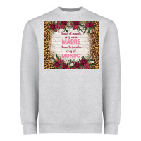 Heather Grey para el mundo eres una madre para tu familia eres Heavyweight Sweatshirt - TumblerDesignByShophia