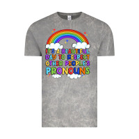 Cloud Rock it's a beautiful day to respect other people's pro Vintage Tee - Artiststas