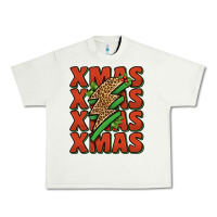 Pistachio xmas lightning bolt Urban Heavy Tee - Jasminsmagicworld