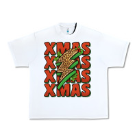 White xmas lightning bolt Urban Heavy Tee - Jasminsmagicworld