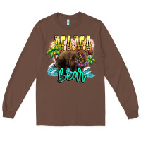 Chestnut Mama bear summer Long Sleeve Tee - NancyCooperArtShop