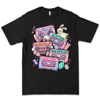 Black easter cassette tapes Premium Tee - MaliasSmallBusiness