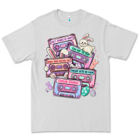 Dove Grey easter cassette tapes Premium Tee - MaliasSmallBusiness