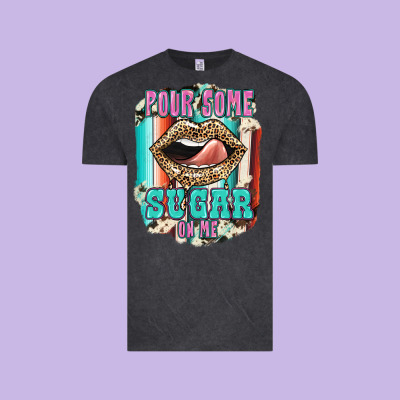 Pour Some Sugar On Me Vintage Tee Designed By Jahusdesignshop
