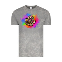 Cloud Rock pride dog paw Vintage Tee - Artiststas