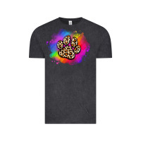 Vintage Black pride dog paw Vintage Tee - Artiststas