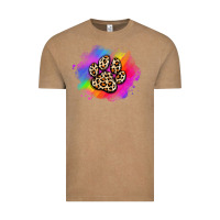 Vintage Coffee pride dog paw Vintage Tee - Artiststas