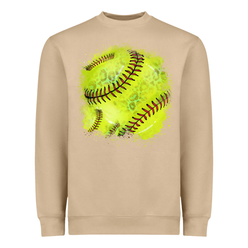 Softball Background Heavyweight Sweatshirt by HowdyJamesFarm | Teevron