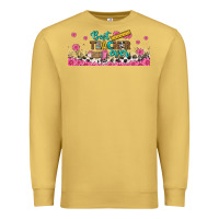 Antique Gold best teacher ever libbey glass Premium Sweatshirt - BundleAndBundleShop
