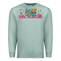 Seafoam best teacher ever libbey glass Premium Sweatshirt - BundleAndBundleShop
