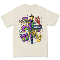 Bone new orleans mardi gras streets Premium Tee - MaliasSmallBusiness