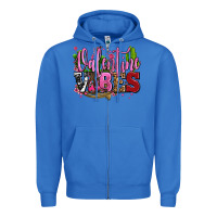True Royal valentine vibes with cowgirl boots olivia Zipper Hoodie - OliviaCreatesArt