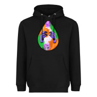 Black halloween hands teardrop Heavyweight Hoodie - BundleAndBundleShop