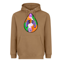 Halloween Hands Teardrop Heavyweight Hoodie | Teevron