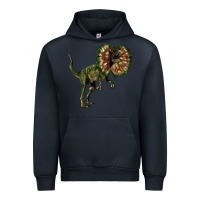 Navy Dilophosaurus Urban Hoodie - LillyAllenDesigns