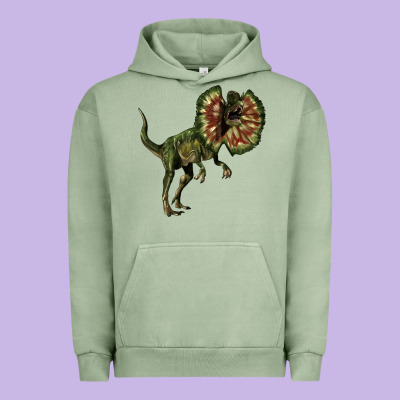 Dilophosaurus Urban Hoodie Designed By Lillyallendesigns