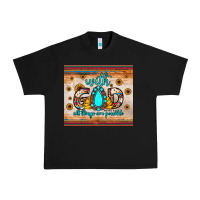Black with god all things are possible matthew 19 26 Urban Heavy Tee - JahusDesignShop