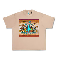 Burro with god all things are possible matthew 19 26 Urban Heavy Tee - JahusDesignShop